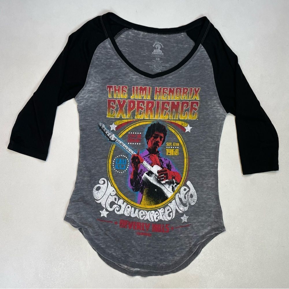 The Jimi Hendrix Experience Beverly Hills California Graphic T-shirt Women XS